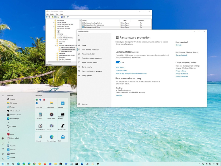 Cách kích hoạt Controlled Folder Access trên Windows 10